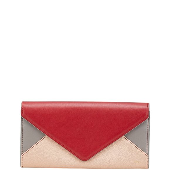 Chlo Chloe multicolored leather long wallet for women,All Products : American Fashion Style Bags On Sale